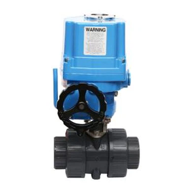 Válvula de bola eléctrica de plástico