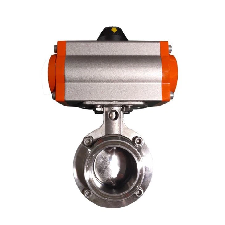 Pneumatic Food Grade Butterfly Valve