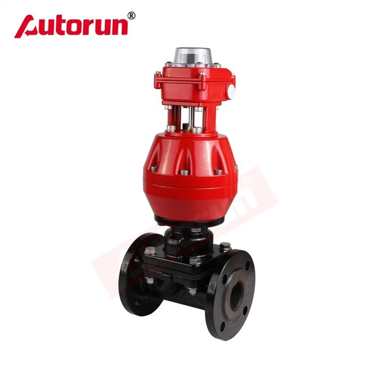 Pneumatic Cast Iron Diaphragm Valve